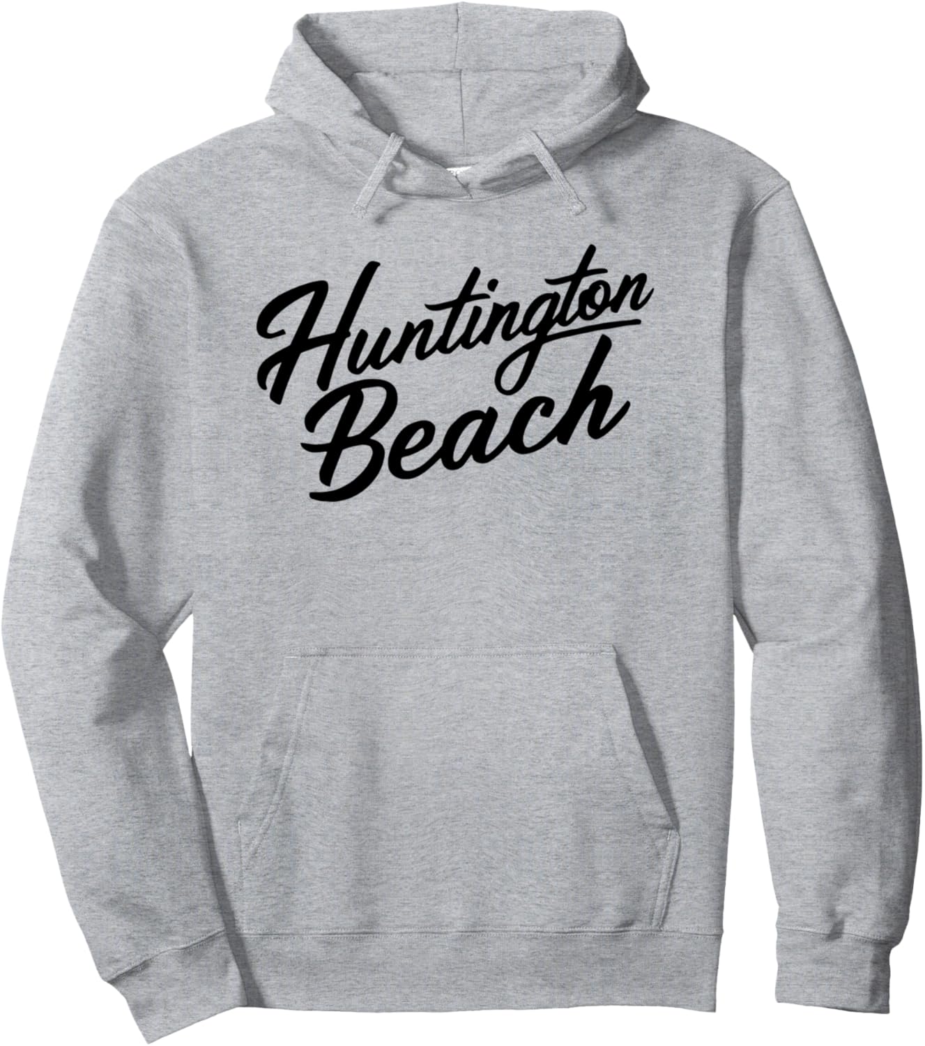 

Худи Huntington Beach California Surf Vintage 714 Orange County, серое Huntington Vintage Co.