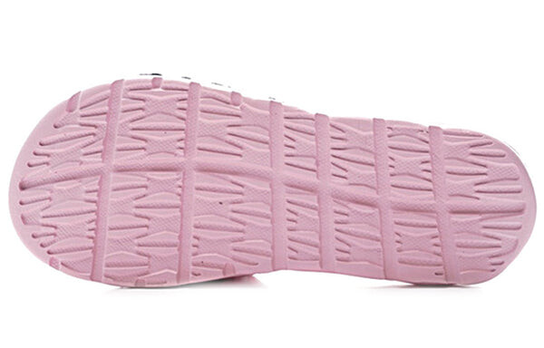 Тапочки benassi solarsoft 'peism pink black' Nike, розовый — фото 4