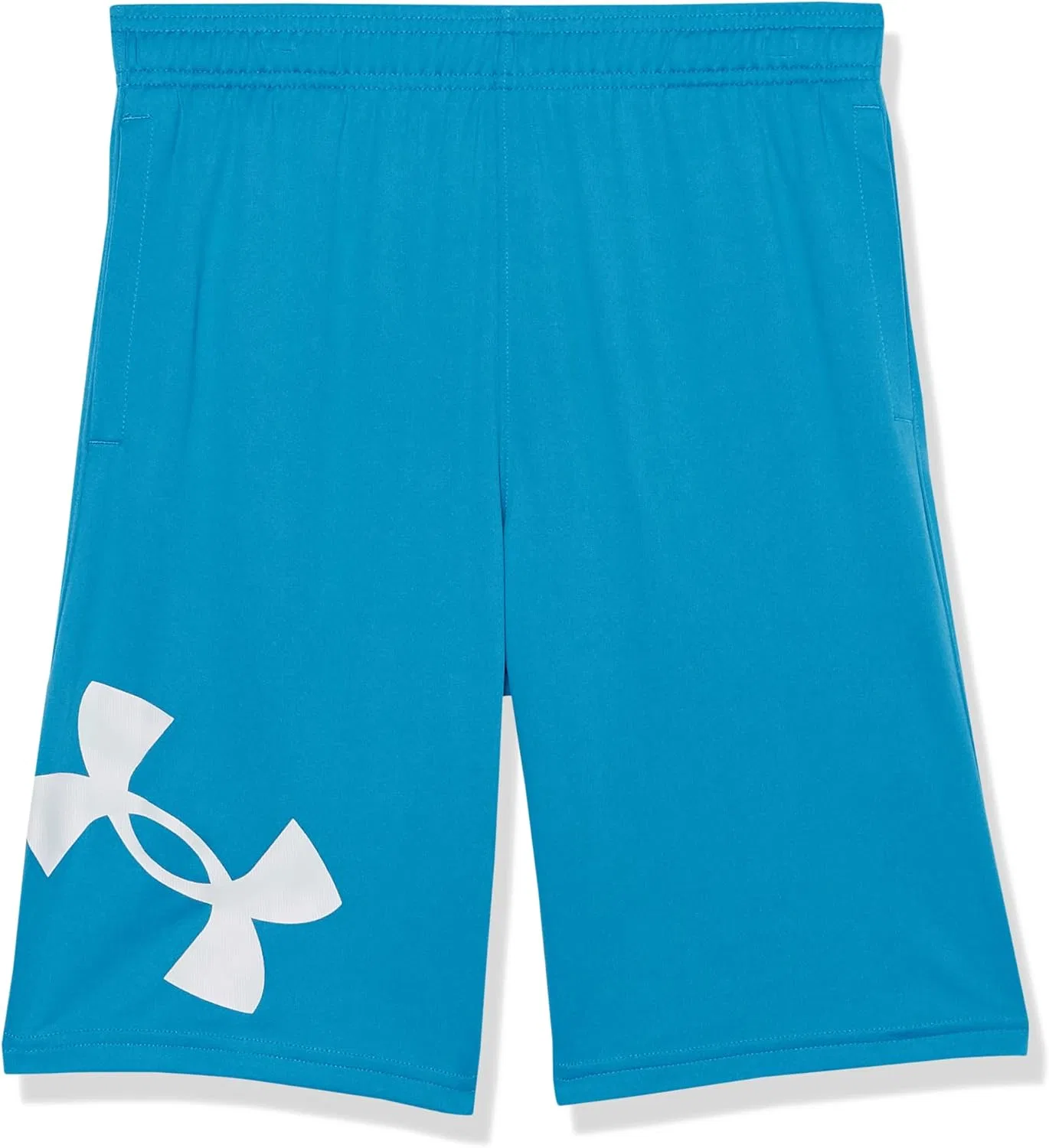 Детские шорты Under Armour Prototype 2.0 с большим логотипом (для детей постарше), (466) Cosmic Blue//Cosmic Blue