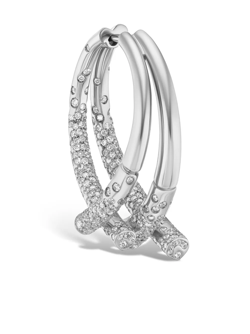 

Серьги Oeara из белого золота с бриллиантами Tabayer, серебяный