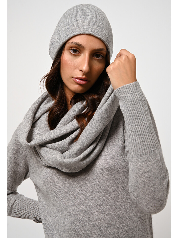 

Кепка AUTHENTIC CASHMERE Kaschmir Pinier, серый