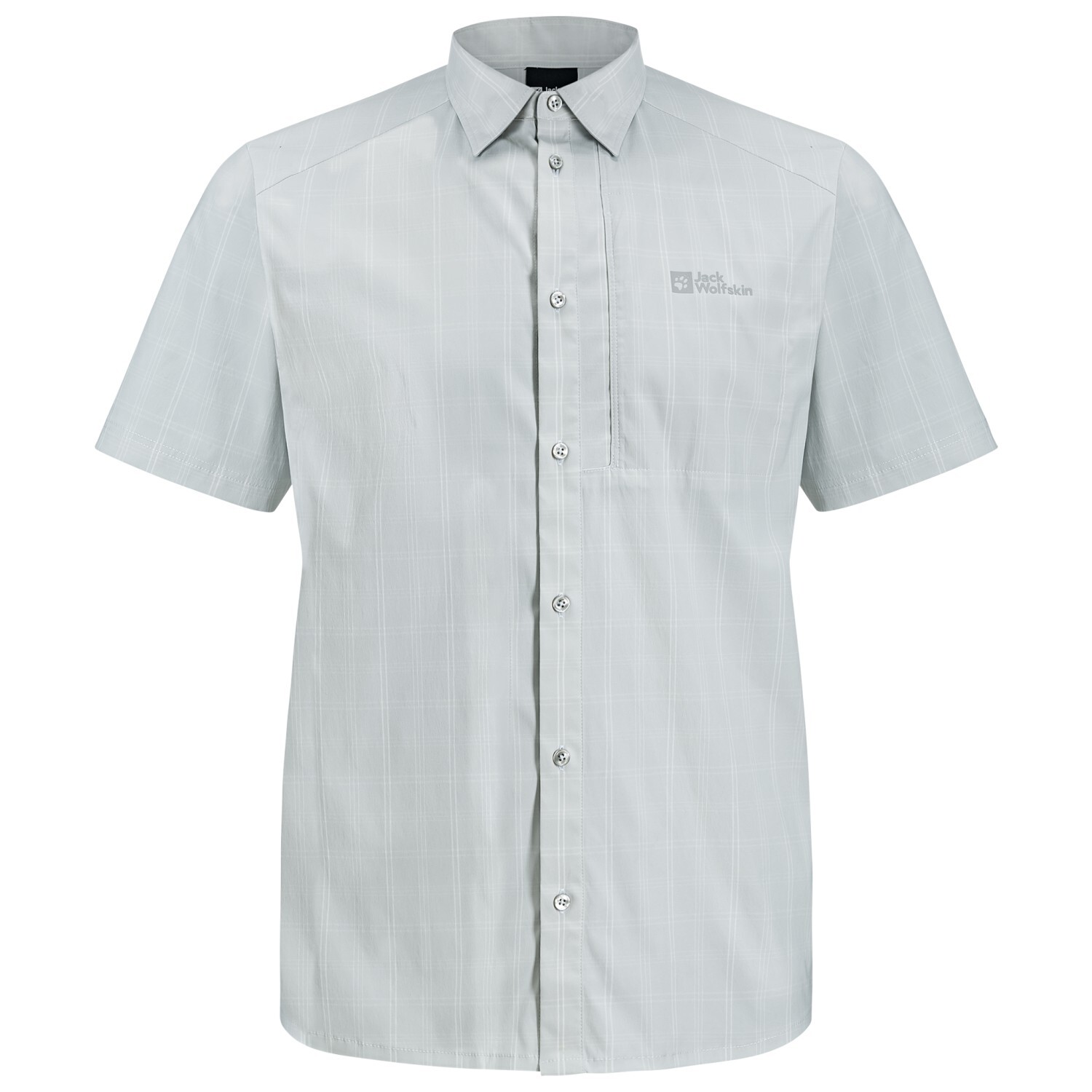 

Рубашка Jack Wolfskin Norbo S/S Shirt, цвет Cool Grey Check