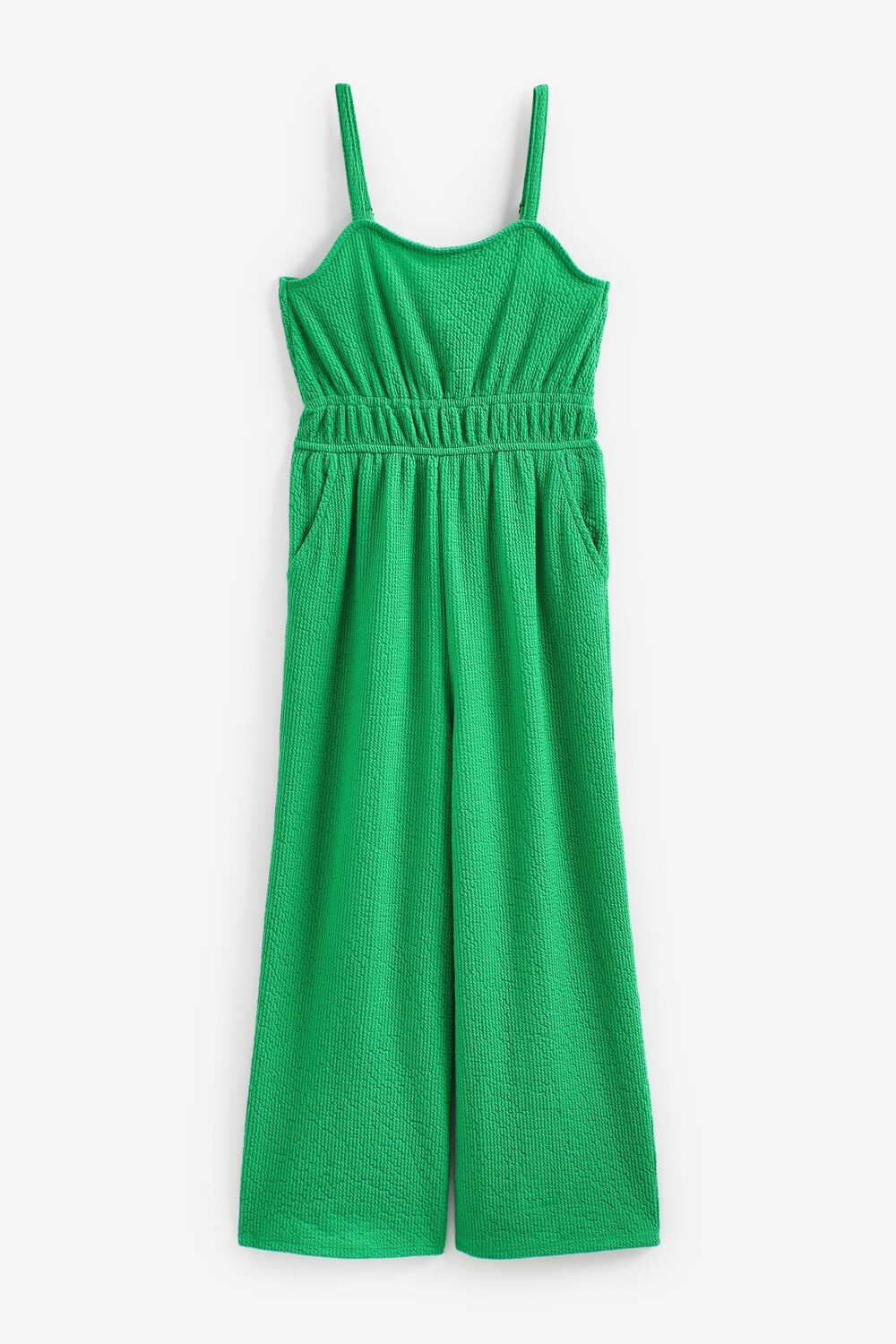

Синий комбинезон с рюшами Abercrombie & Fitch, зеленый