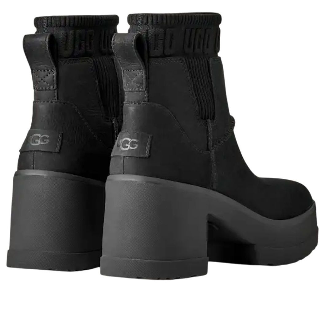 Ботинки (WMNS) UGG Moxy Chelsea Boot 'Black' — фото 3
