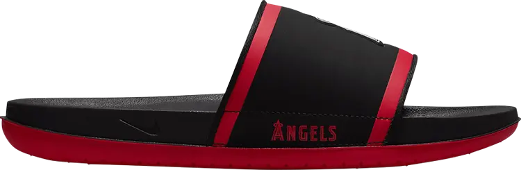 

Кроссовки MLB x Offcourt Slide 'Los Angeles Angels', черный