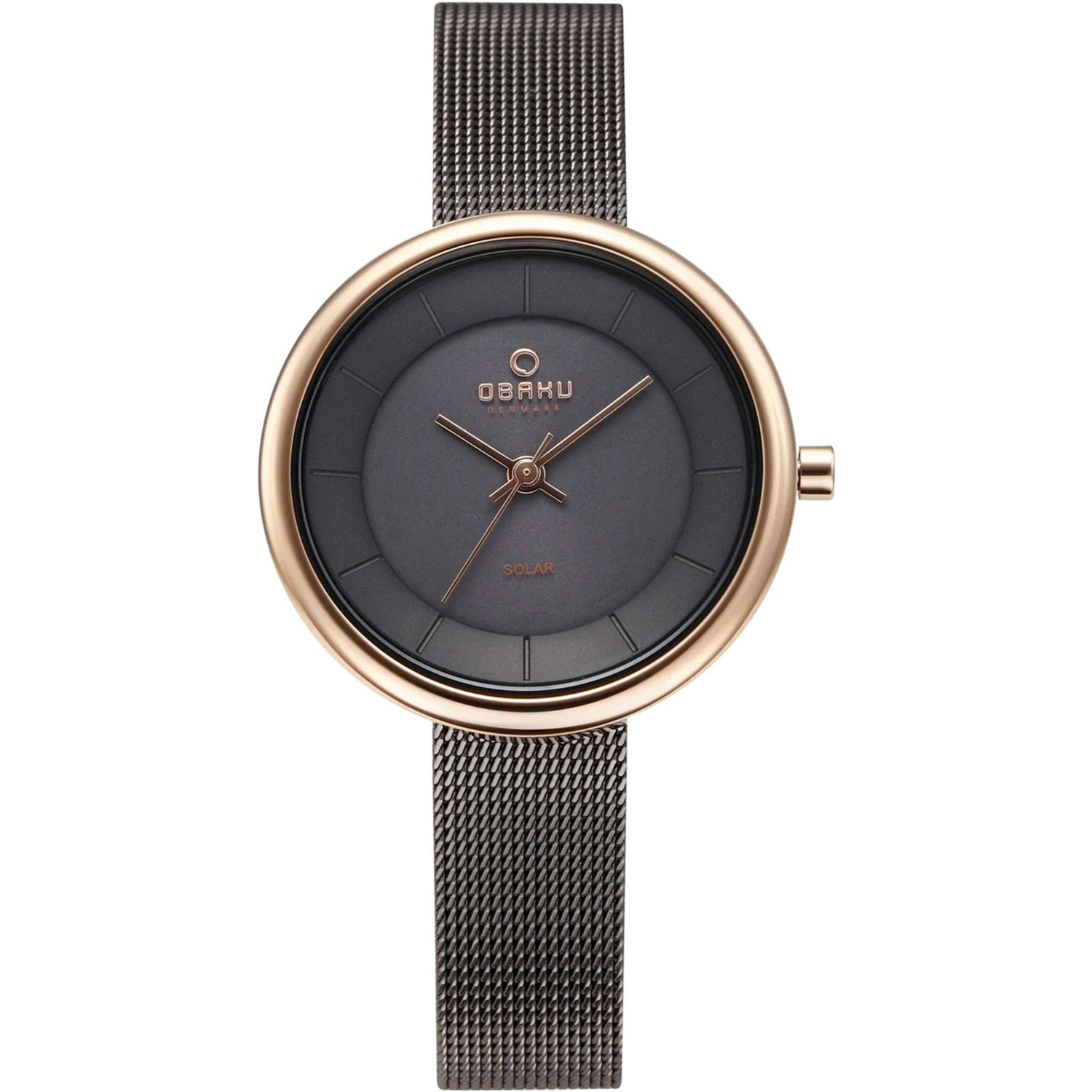 

Женские часы Obaku Lys с черным циферблатом