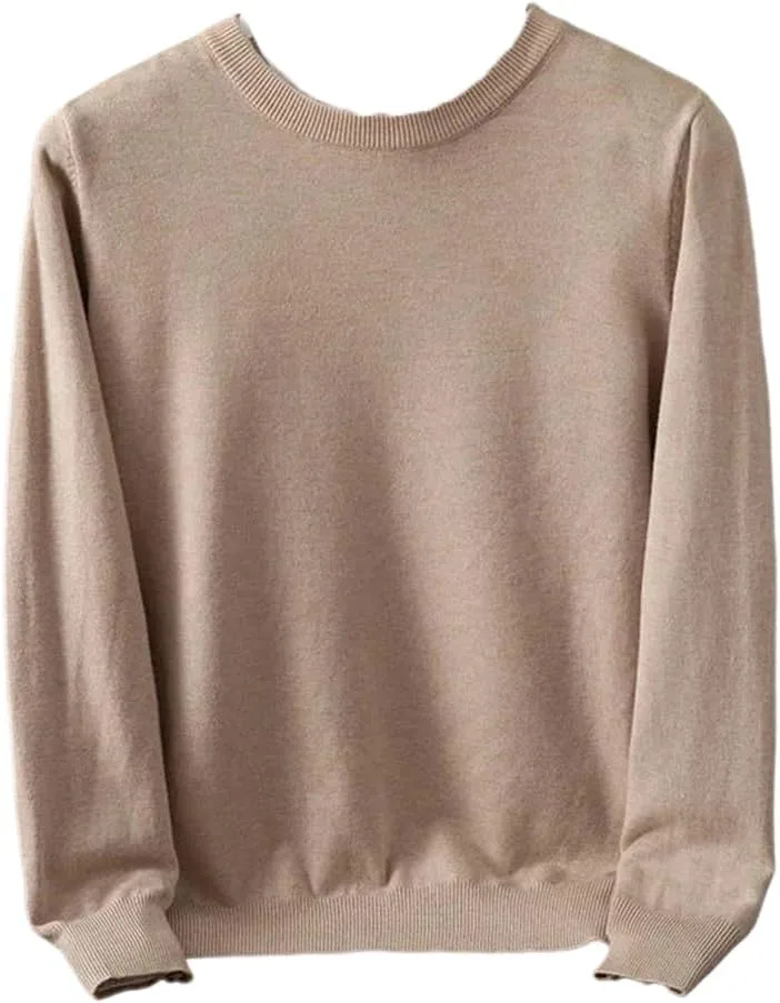 

Мужской свитер из мериносовой шерсти O-Neck Pullover