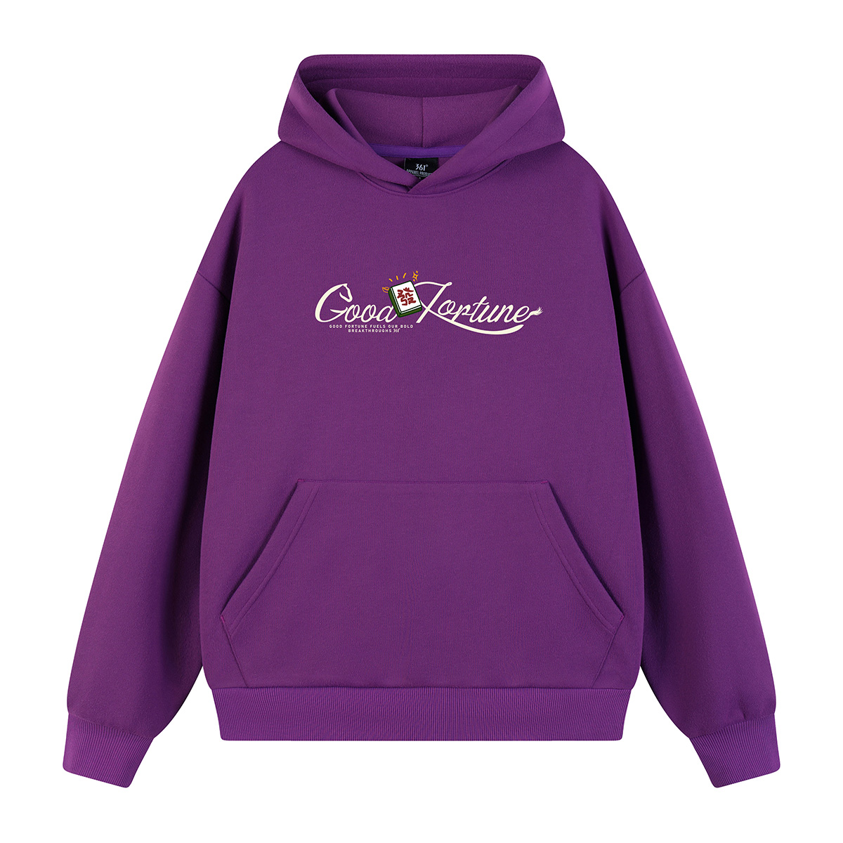 

Толстовка Unisex Hooded Moderate Regular 361°, deep smoky фиолетовый