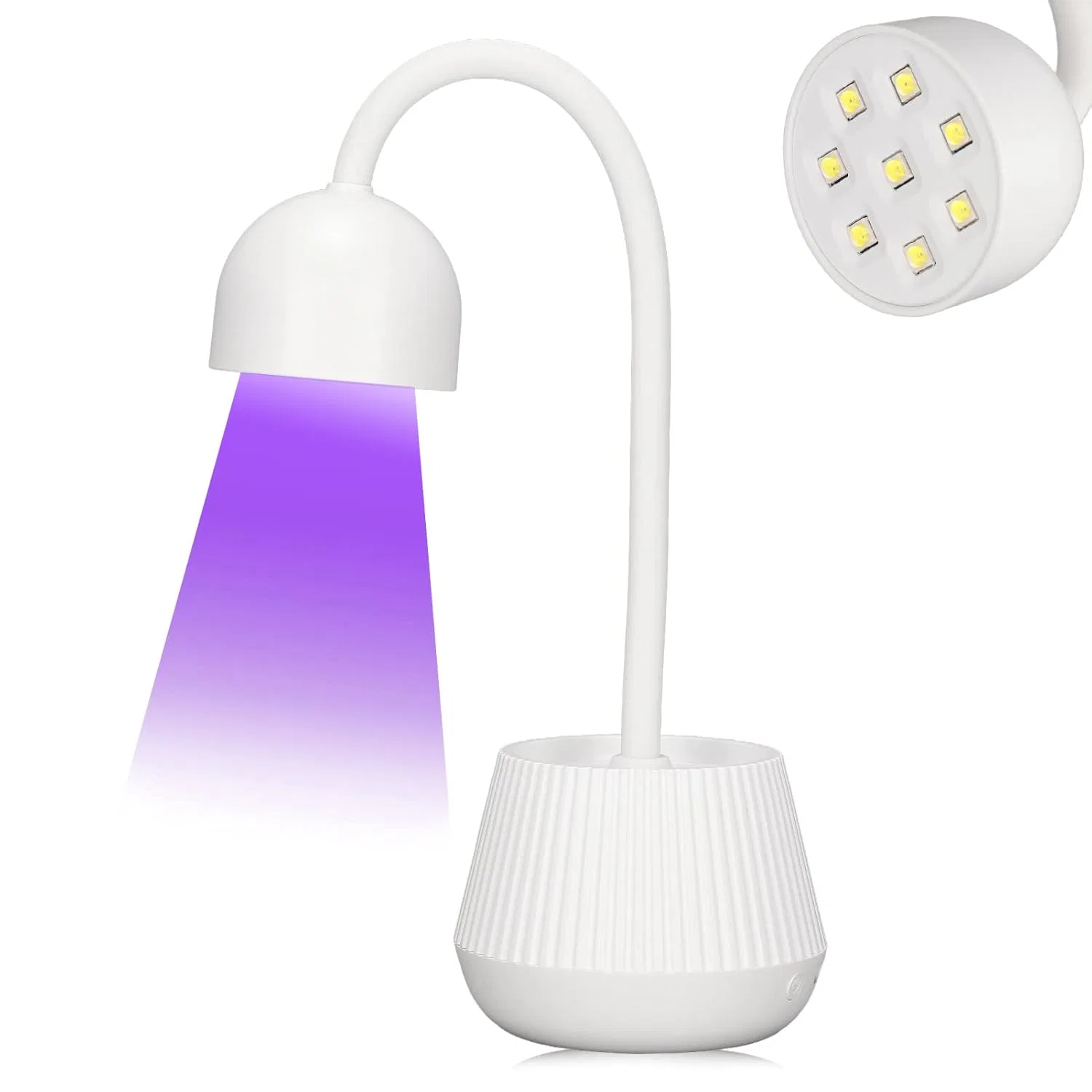 UV LED лампа для сушки ногтей 24 Вт ‎Elprico