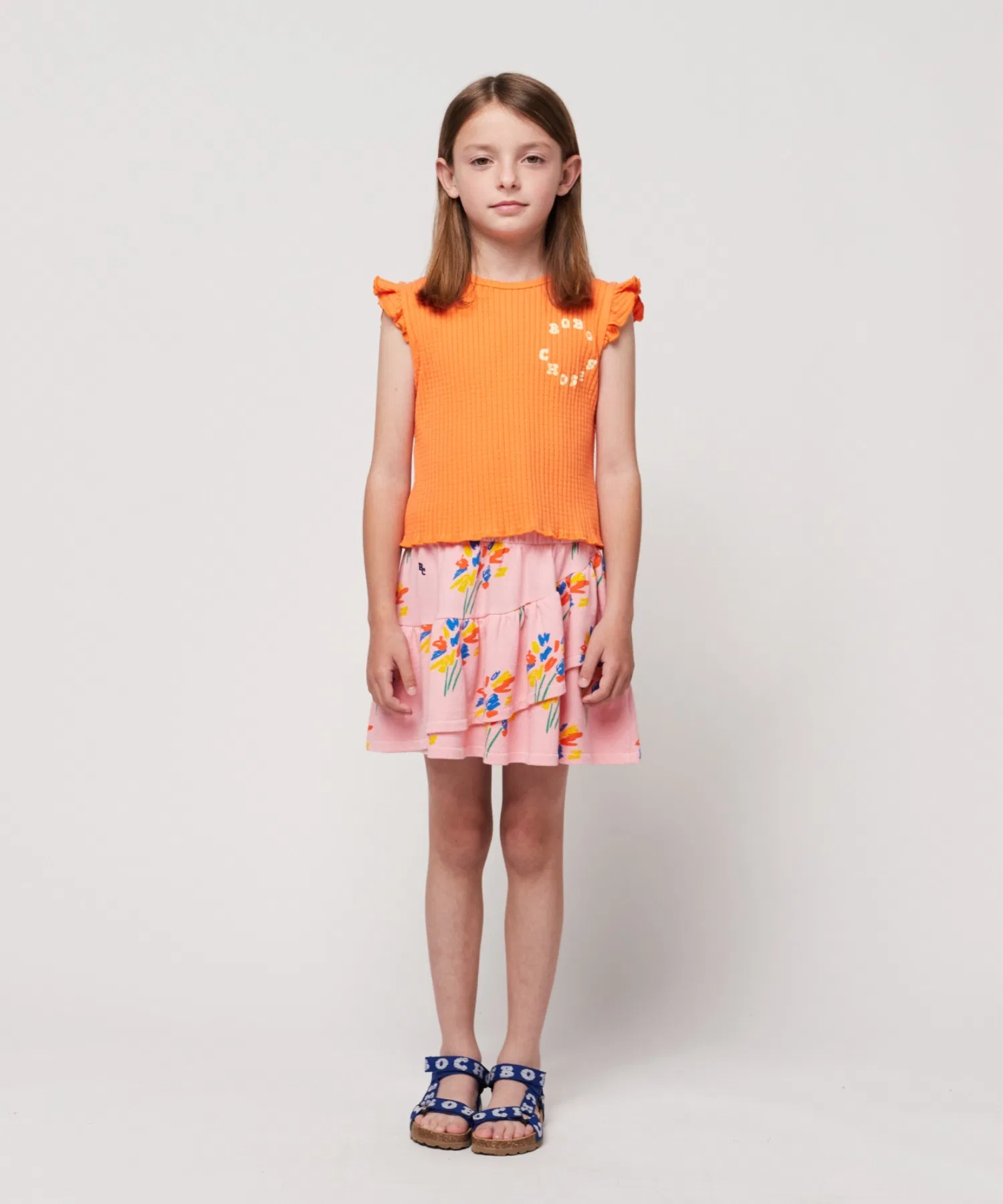 Детская юбка BOBO CHOSES Fireworks all over ruffle skirt — фото 2