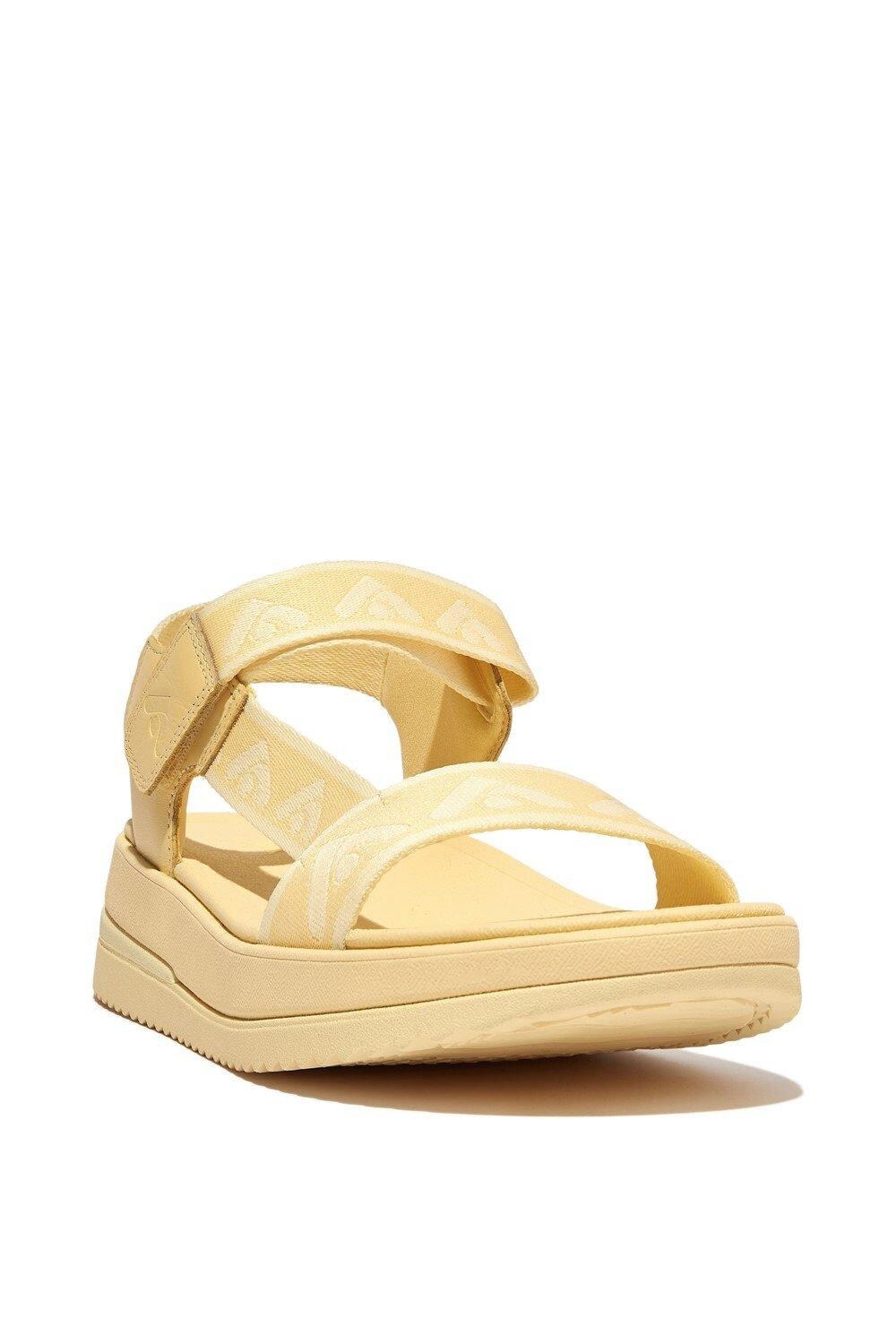 Сандалии для серфинга с ремешками на спине FitFlop, желтый