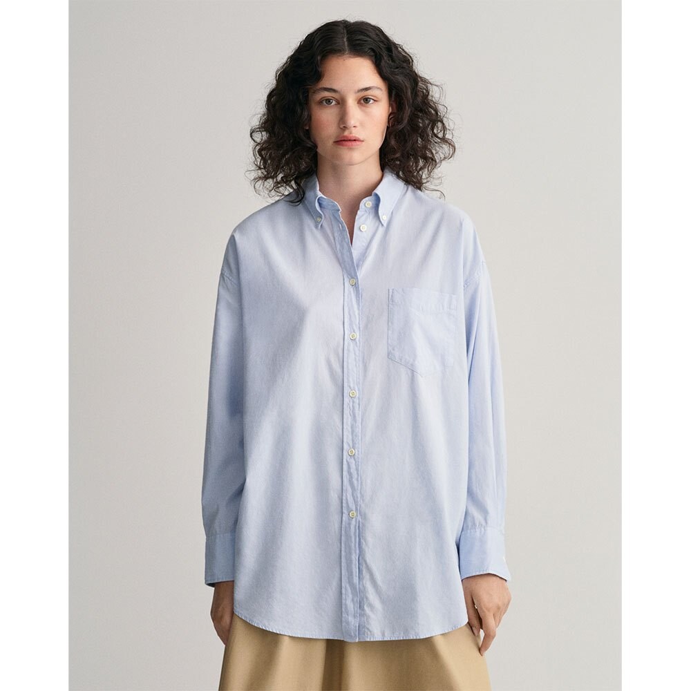 

Рубашка Gant Os Luxury Oxford Bd, синий