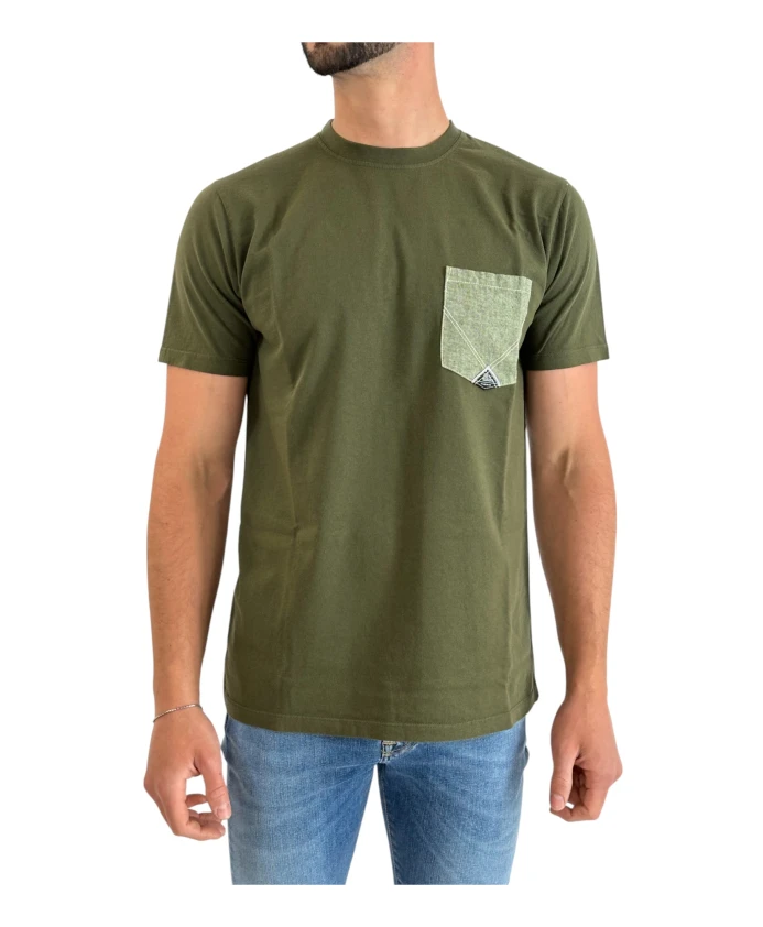 

Футболка с круглым вырезом Roy Roger'S, зеленый