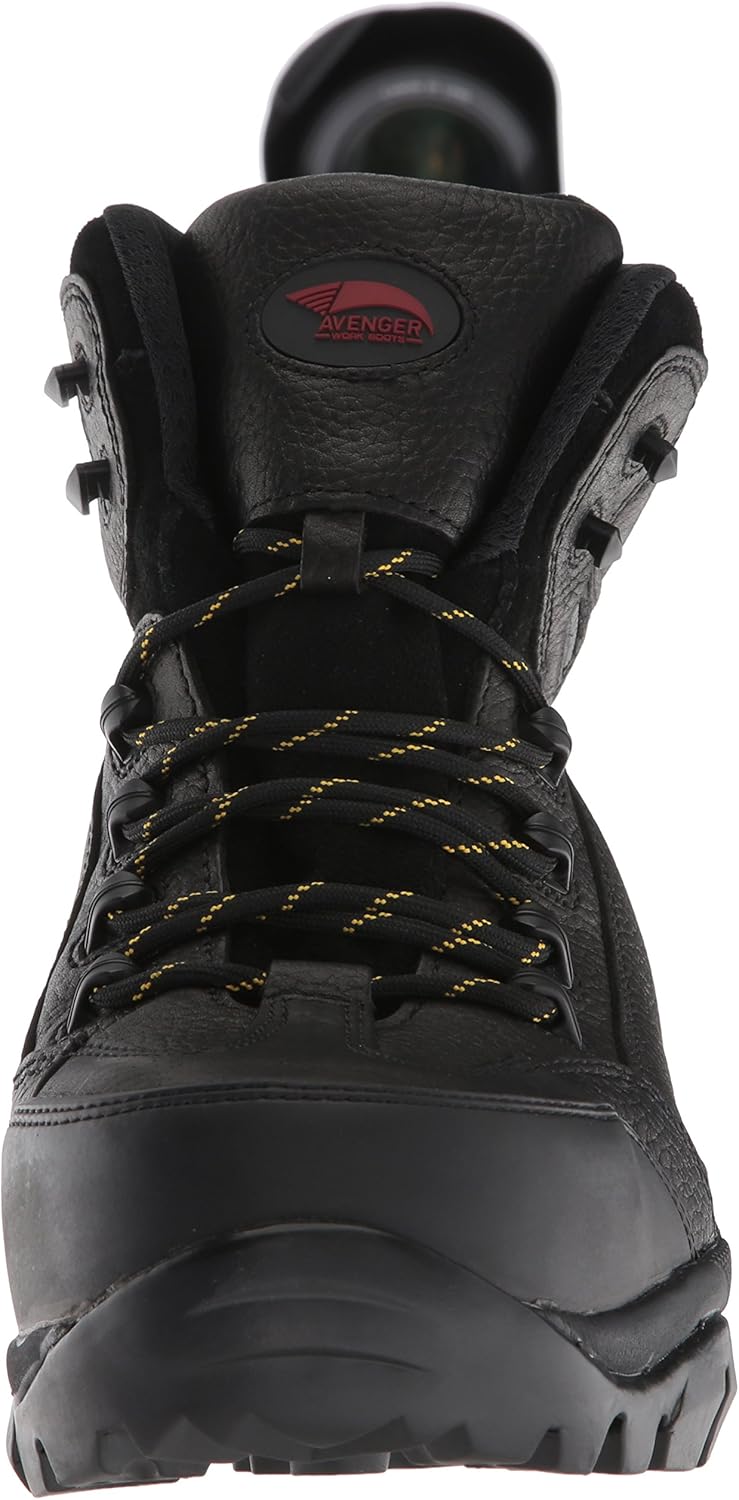 Мужские ботинки Avenger Enduro A7264 с композитным носком, водонепроницаемые, класс EH Avenger Work Boots, черный — фото 2