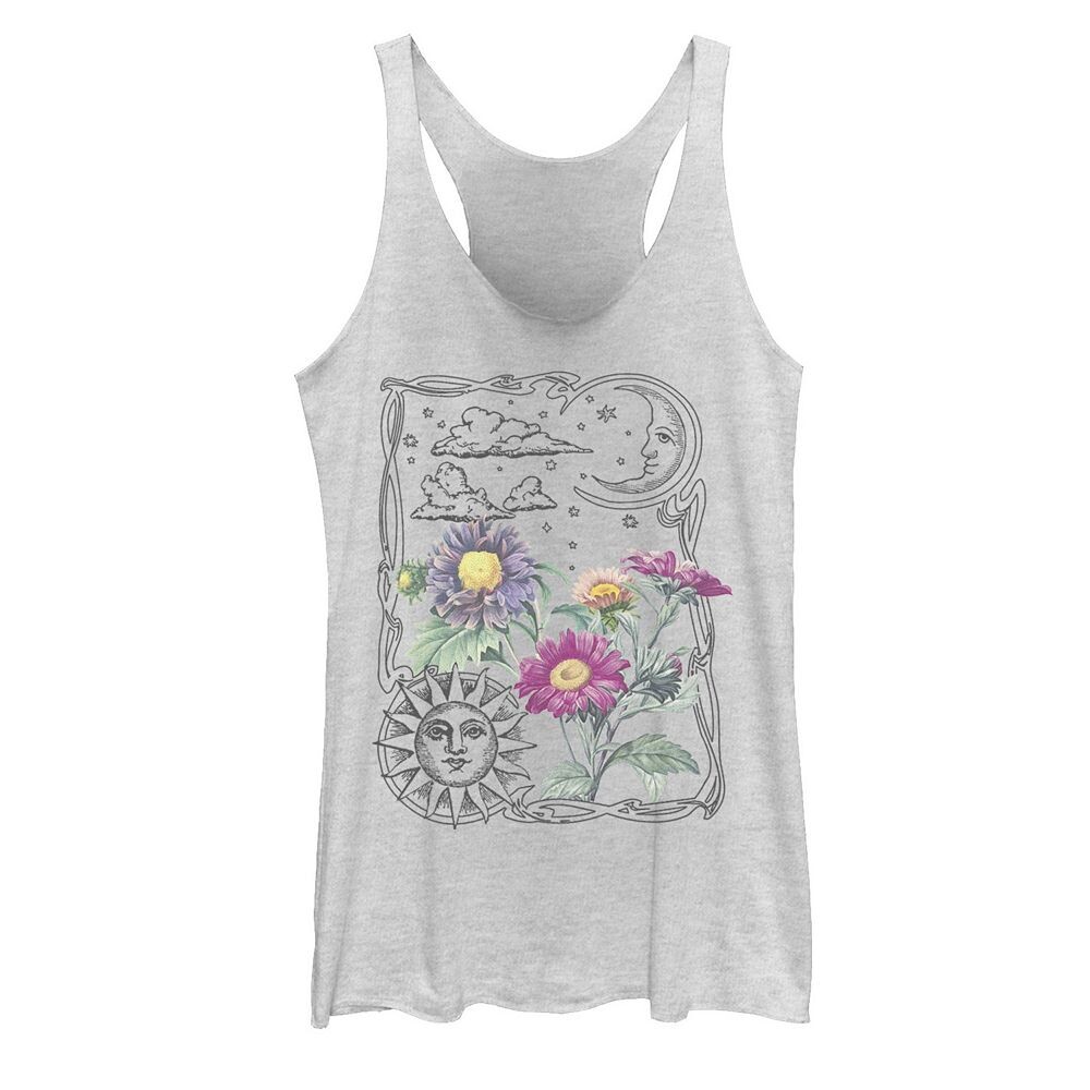 

Майка с цветочным рисунком Sun & Moon для юниоров, цвет White Heather