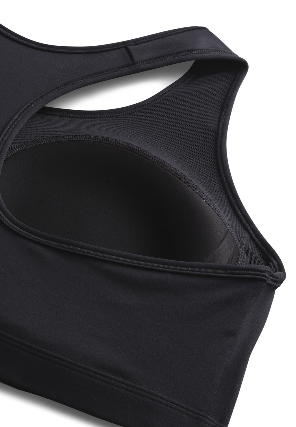 Спортивный бюстгальтер средней поддержки BRA Nike Performance, черный — фото 3
