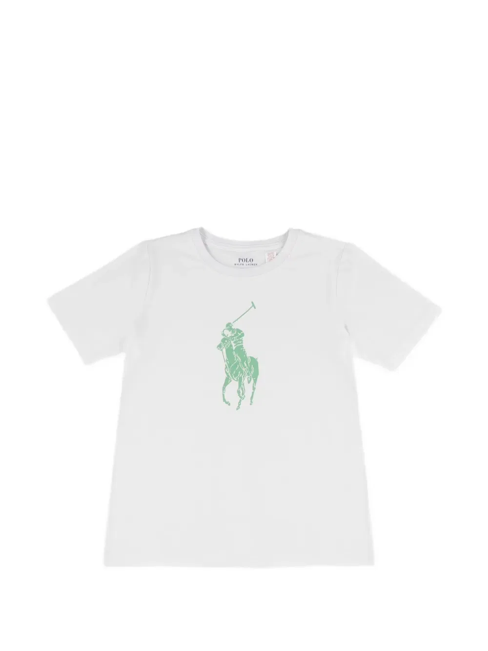 Пижамный комплект с логотипом Polo Ralph Lauren Kids, белый — фото 3
