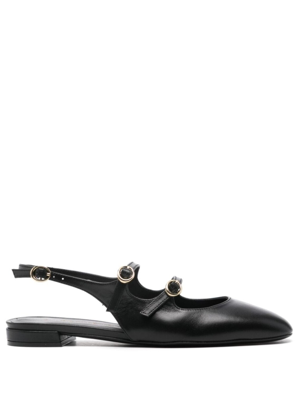 Stuart Weitzman балетки Benni MJ, черный