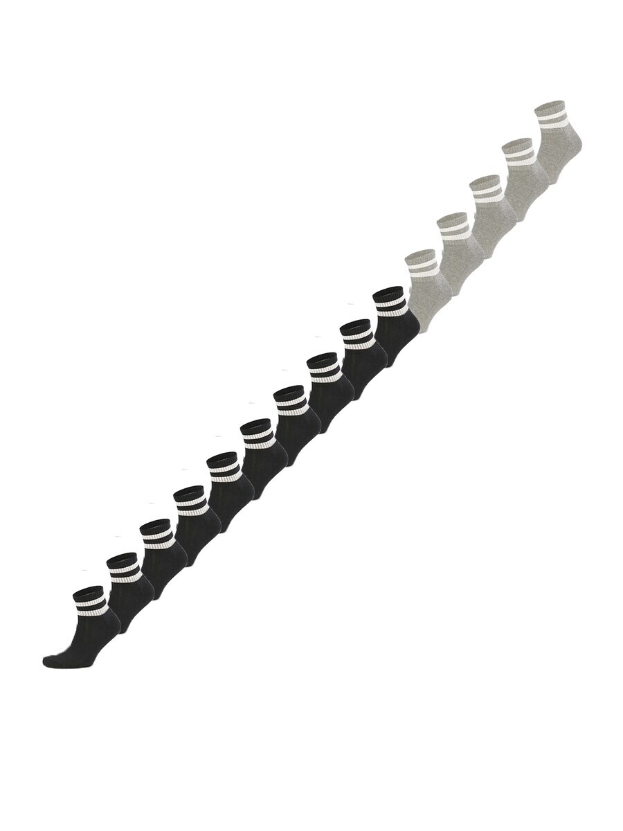 

Носки Nur Die Athletic Socks Kurzsocken, пятнистый серый/черный