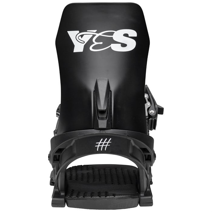 

Крепления для сноуборда Rebel - женские, 2026 Yes., Pitch Black