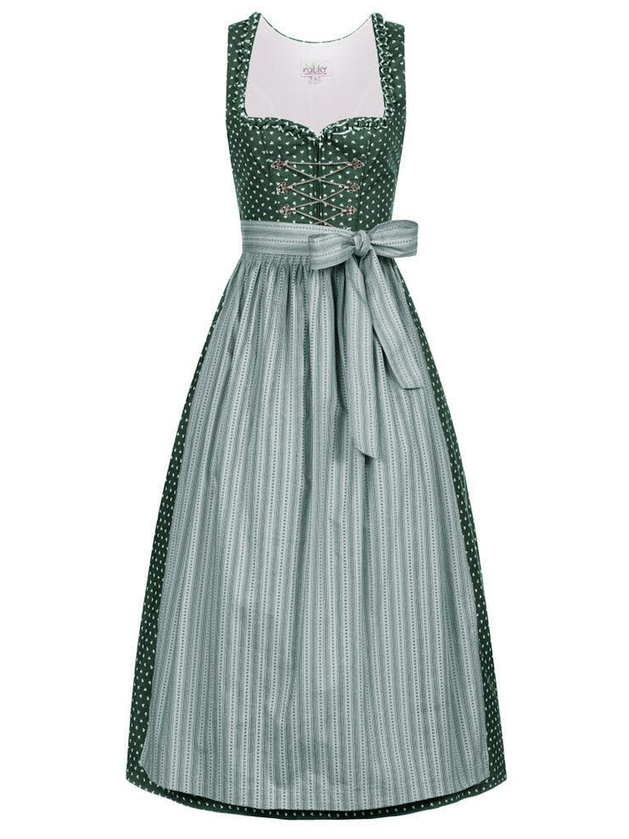 

Широкая юбка в сборку Trachtenhof Nübler lang Thea, зеленый