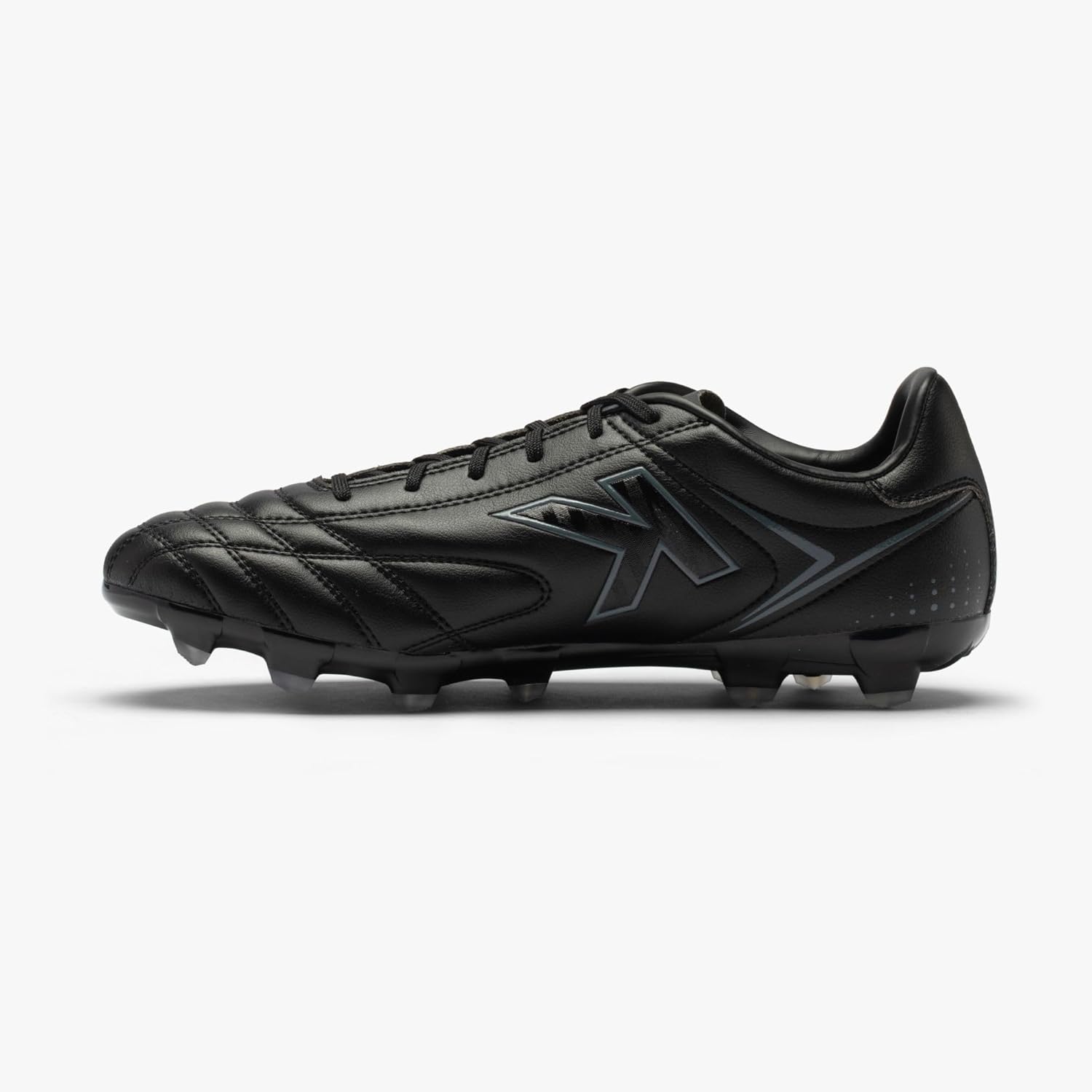 Футбольные бутсы KELME K-Fighting из микрофибры и кожи, для твердого/искусственного покрытия, уличные, для мужчин и женщин, черный — фото 4