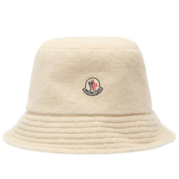 

Панама из плюшевого флиса Moncler, светло-бежевый
