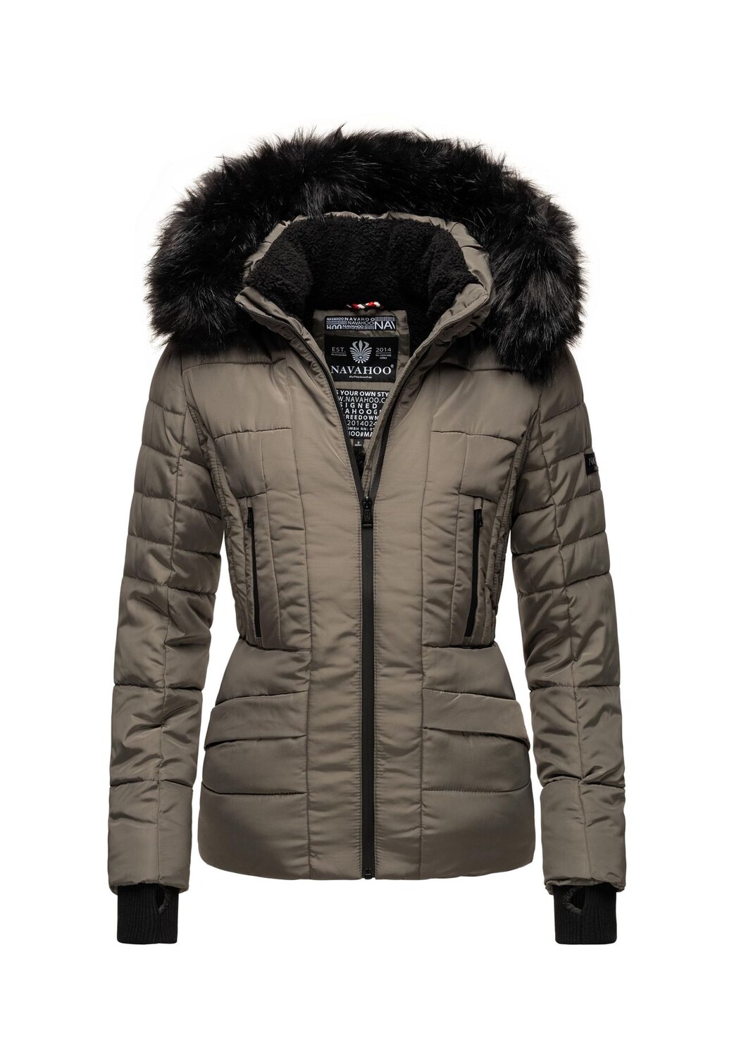 

Адель зимняя куртка NAVAHOO, цвет Grey Olive