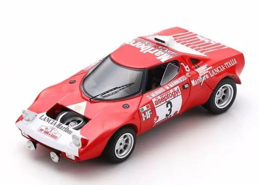 

Модель Spark Lancia Stratos Hf No.3 Tour De Corse 19 1:43 S9070