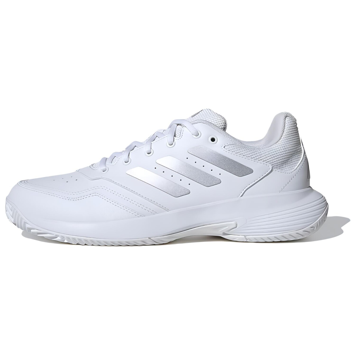 

Кроссовки adidas GameCourt Tennis Shoes Unisex Low-top White/Silver, белый