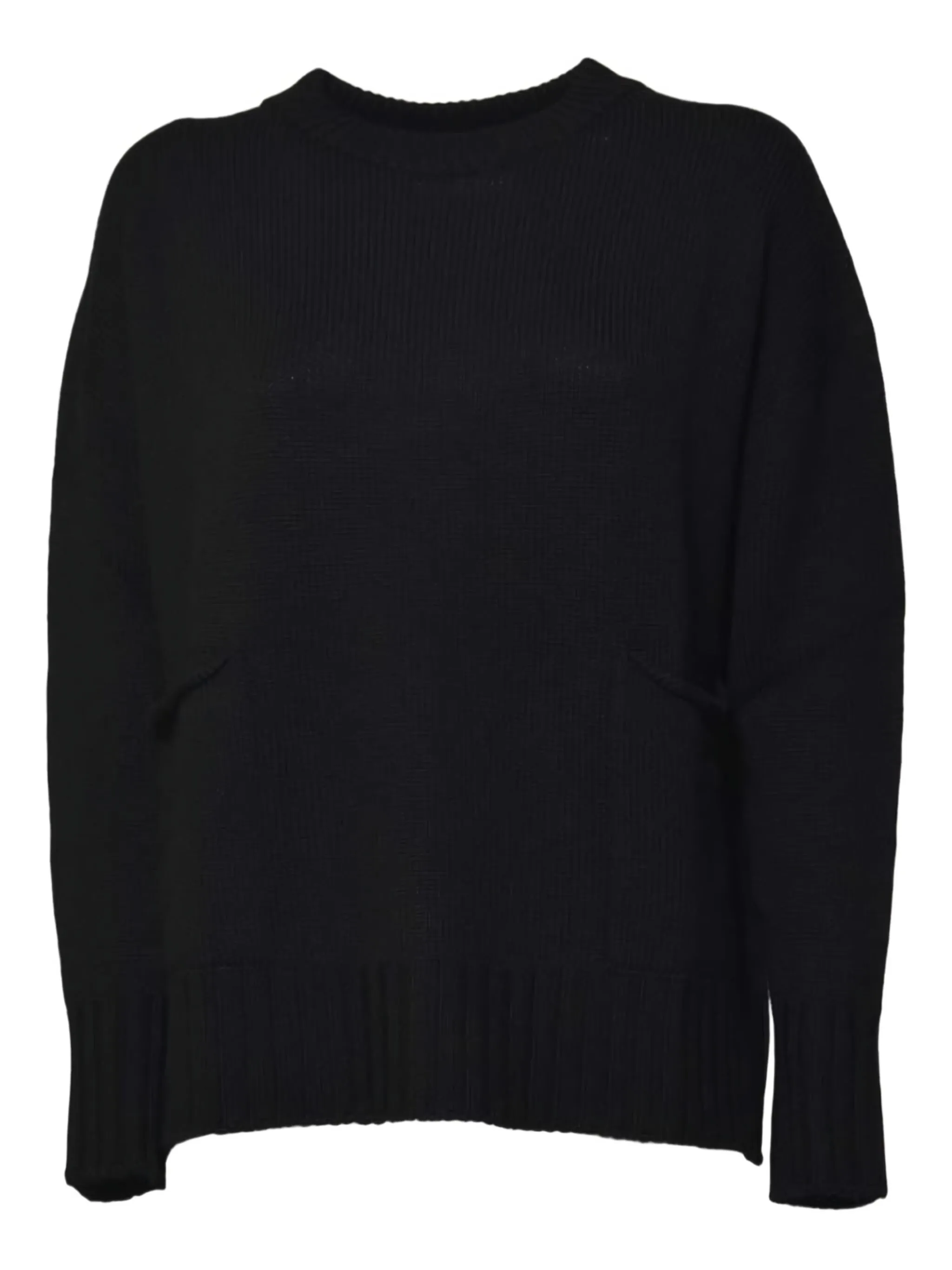 

Джемпер с круглым вырезом Solotre, черный