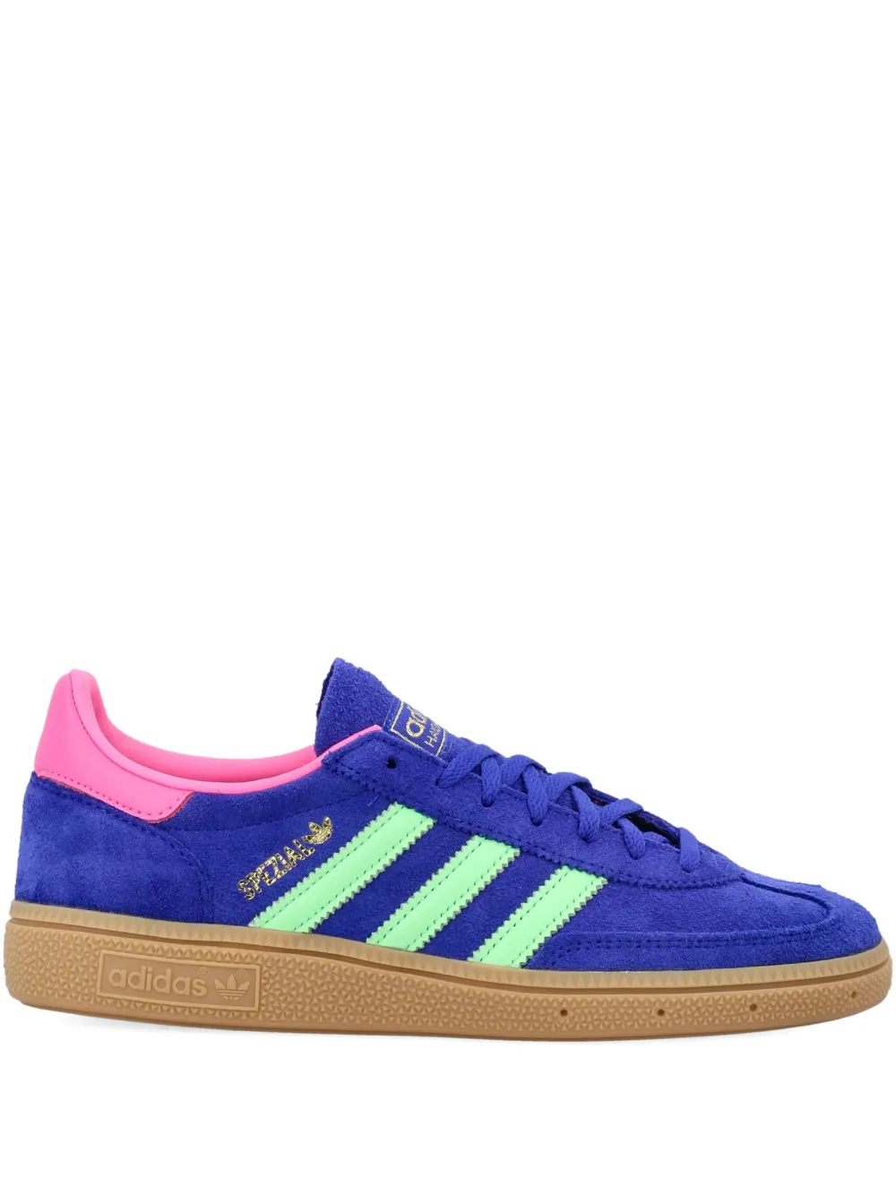 Кроссовки Handball Spezial с тремя полосками Adidas, синий