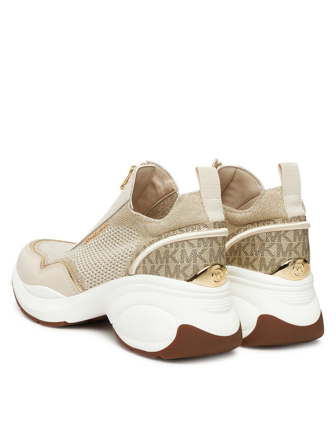 Кроссовки Zuma Mixed-Media Trainer 43F5ZUFP2L Michael Michael Kors, желтый — фото 3