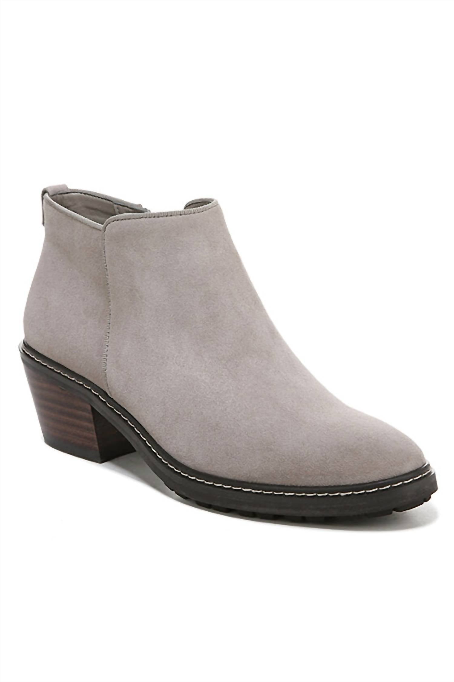 Женские ботильоны Pryce из замши Putty Suede Sam Edelman, Putty Suede