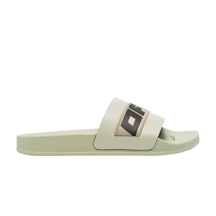 

Шлепанцы Off-White Industrial Belt Slider 'Mud', зеленый