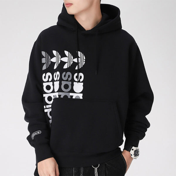 Толстовка Men's adidas originals Frm hoody Sports Black, черный — фото 2