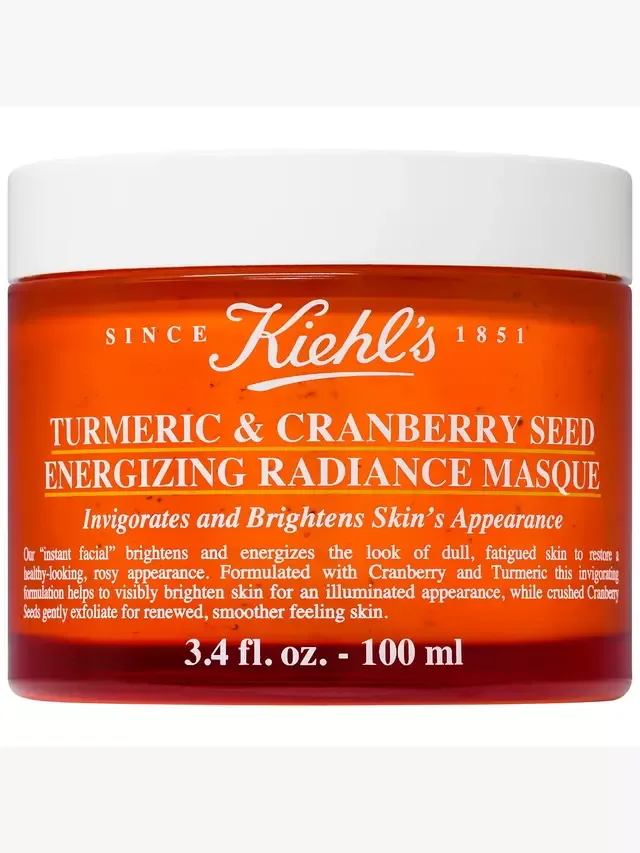 Маска для лица Kiehl's — Энергетическая с куркумой и семенами клюквы, 100 мл