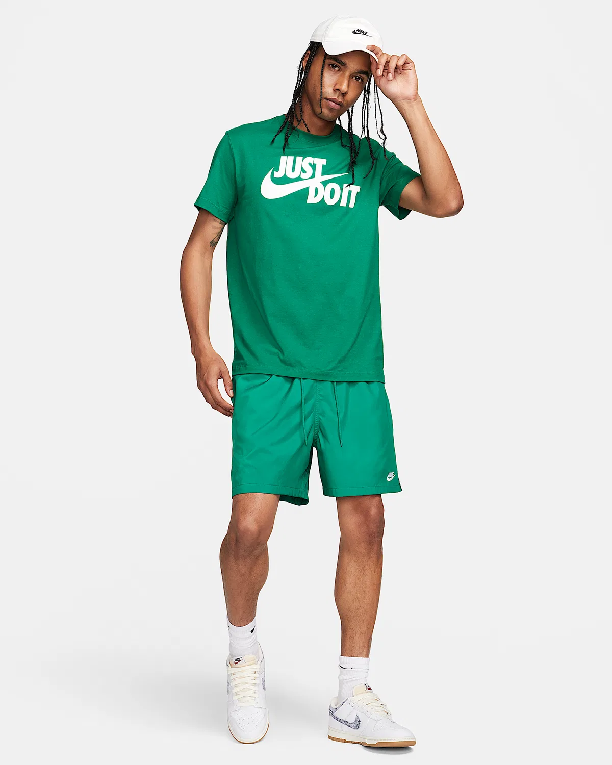 Мужская футболка Nike Sportswear JDI, Malachite — фото 4