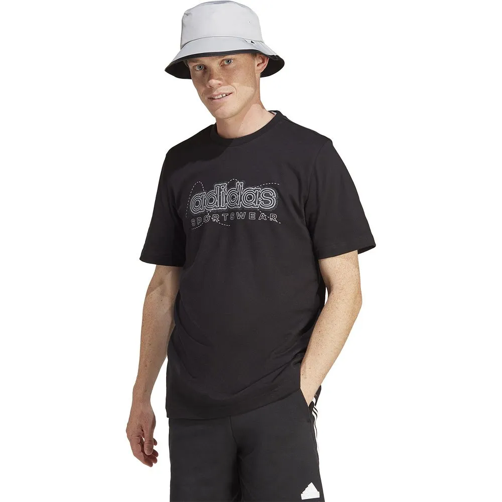 

Футболка adidas Growth Spw, черный