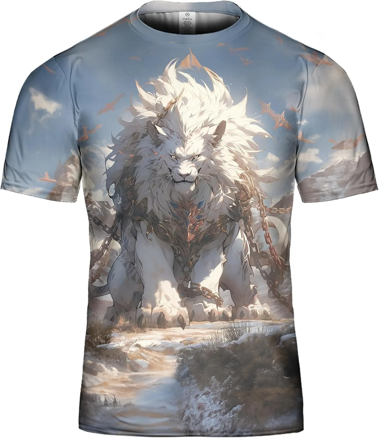 

Футболка Lion с 3D принтом Leo Zodiac VNBNT