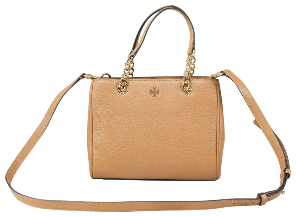 

Сумка-тоут Carter Small из шагреневой кожи через плечо Tory Burch
