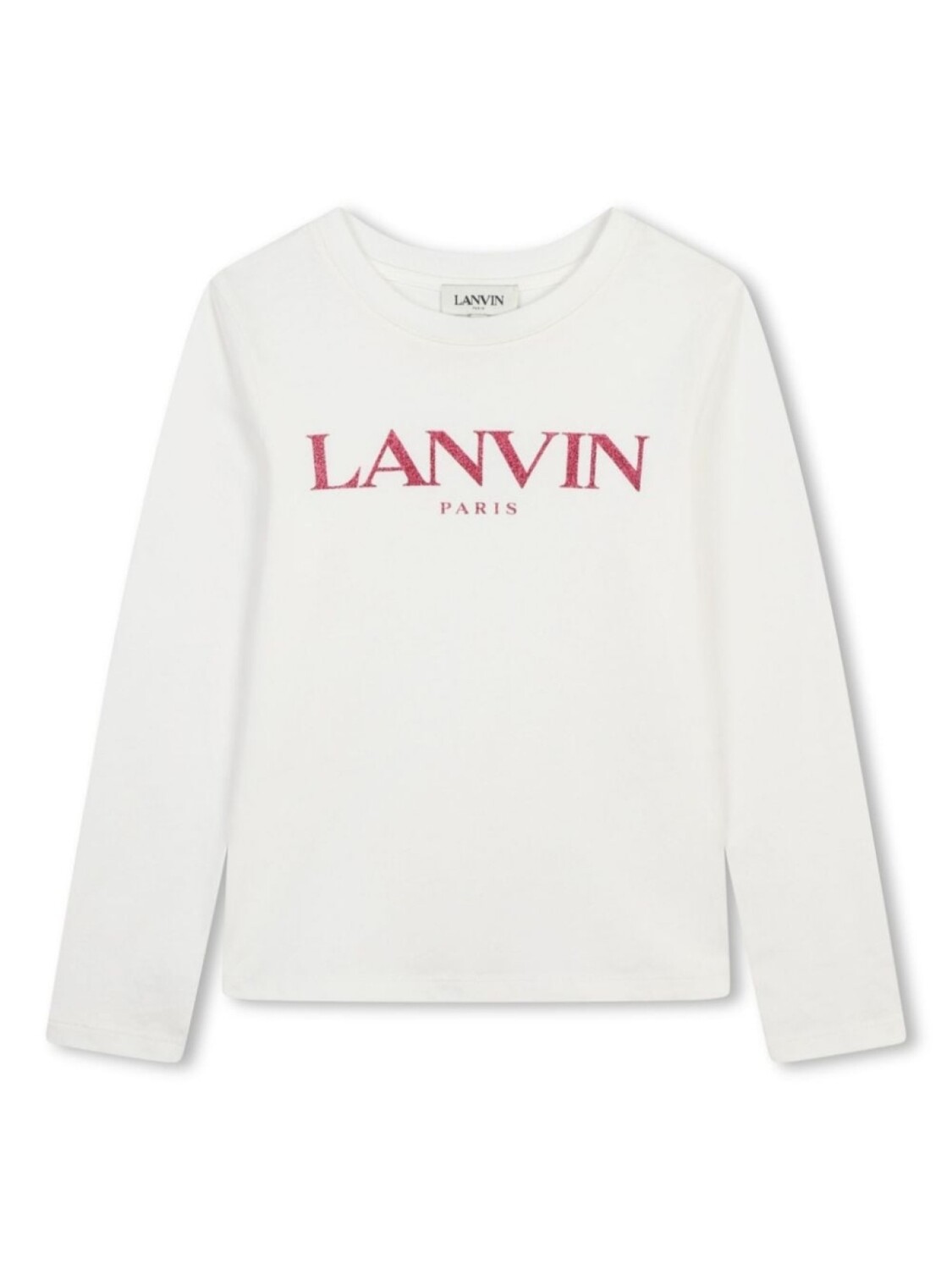 

Lanvin Enfant футболка из органического хлопка с логотипом, белый