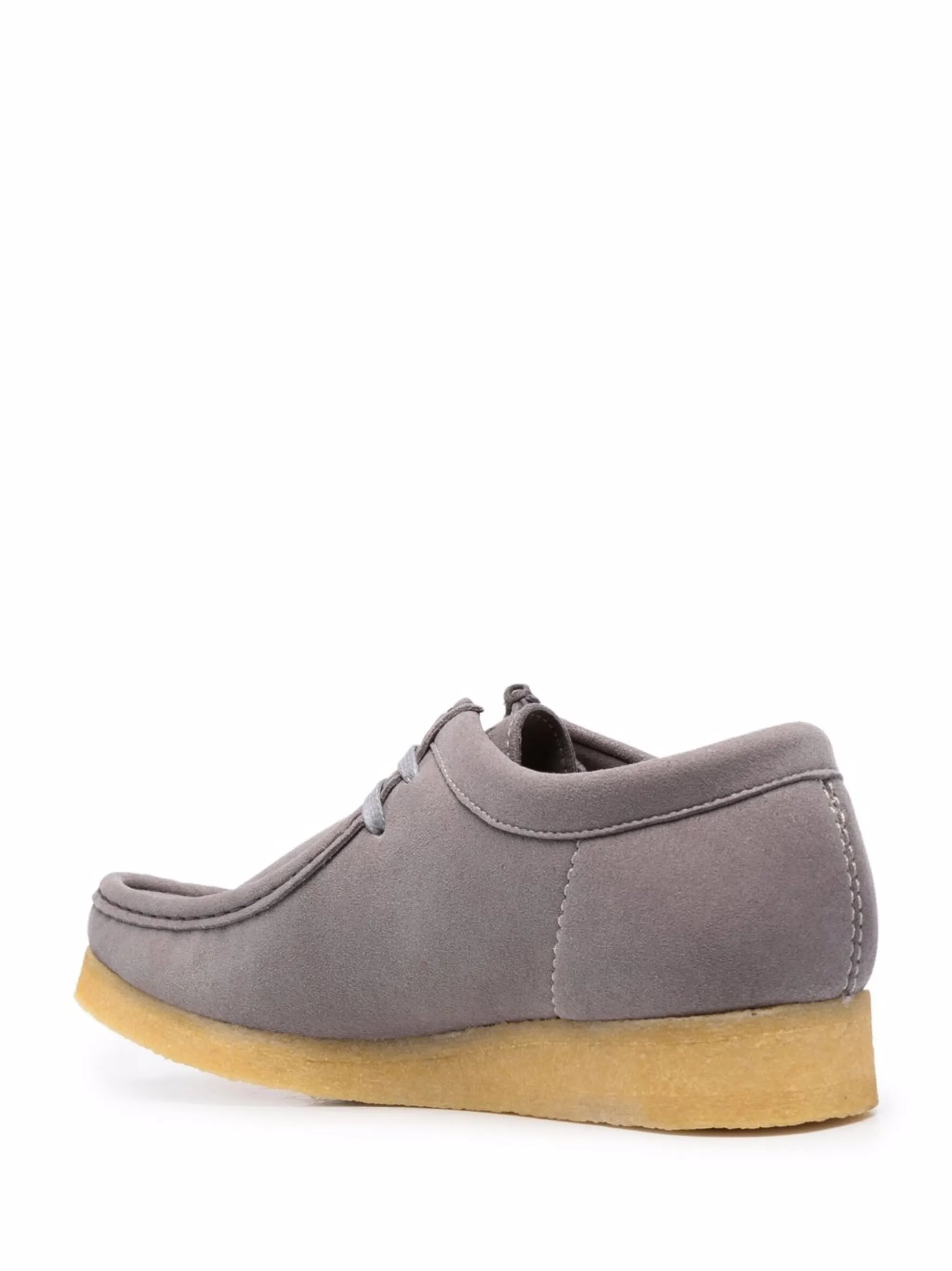 Топсайдеры на шнуровке с логотипом Clarks Originals, серый — фото 3