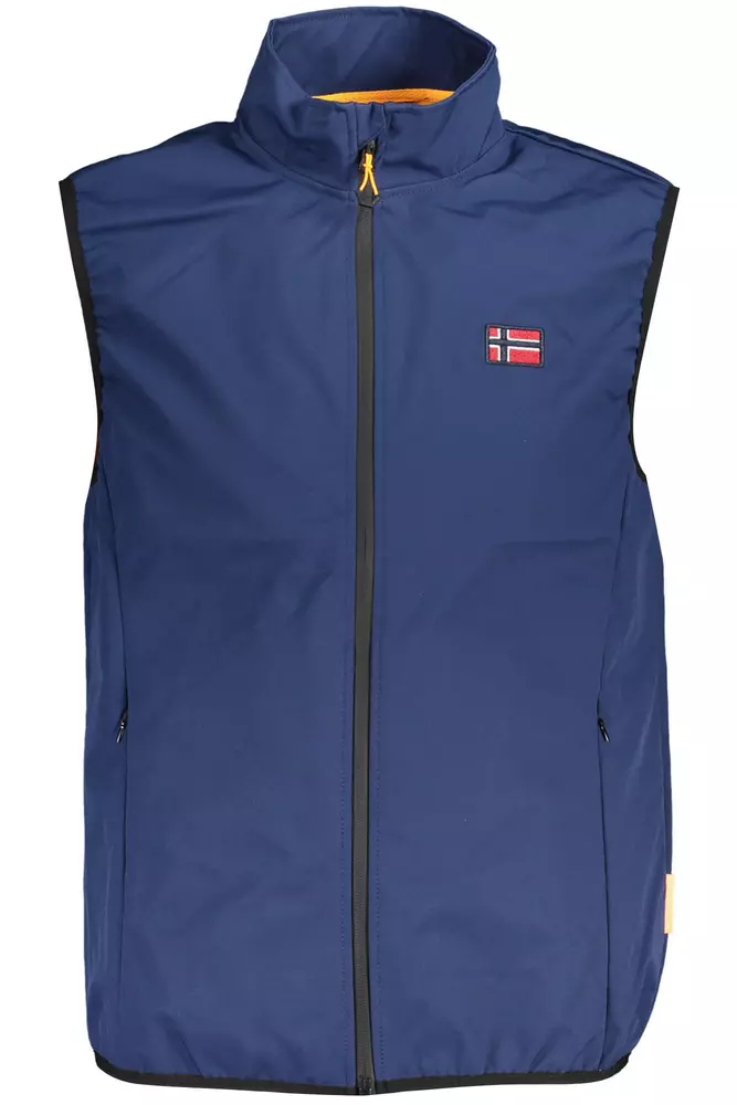 

Синяя мужская куртка из полиэстера Geographical Norway