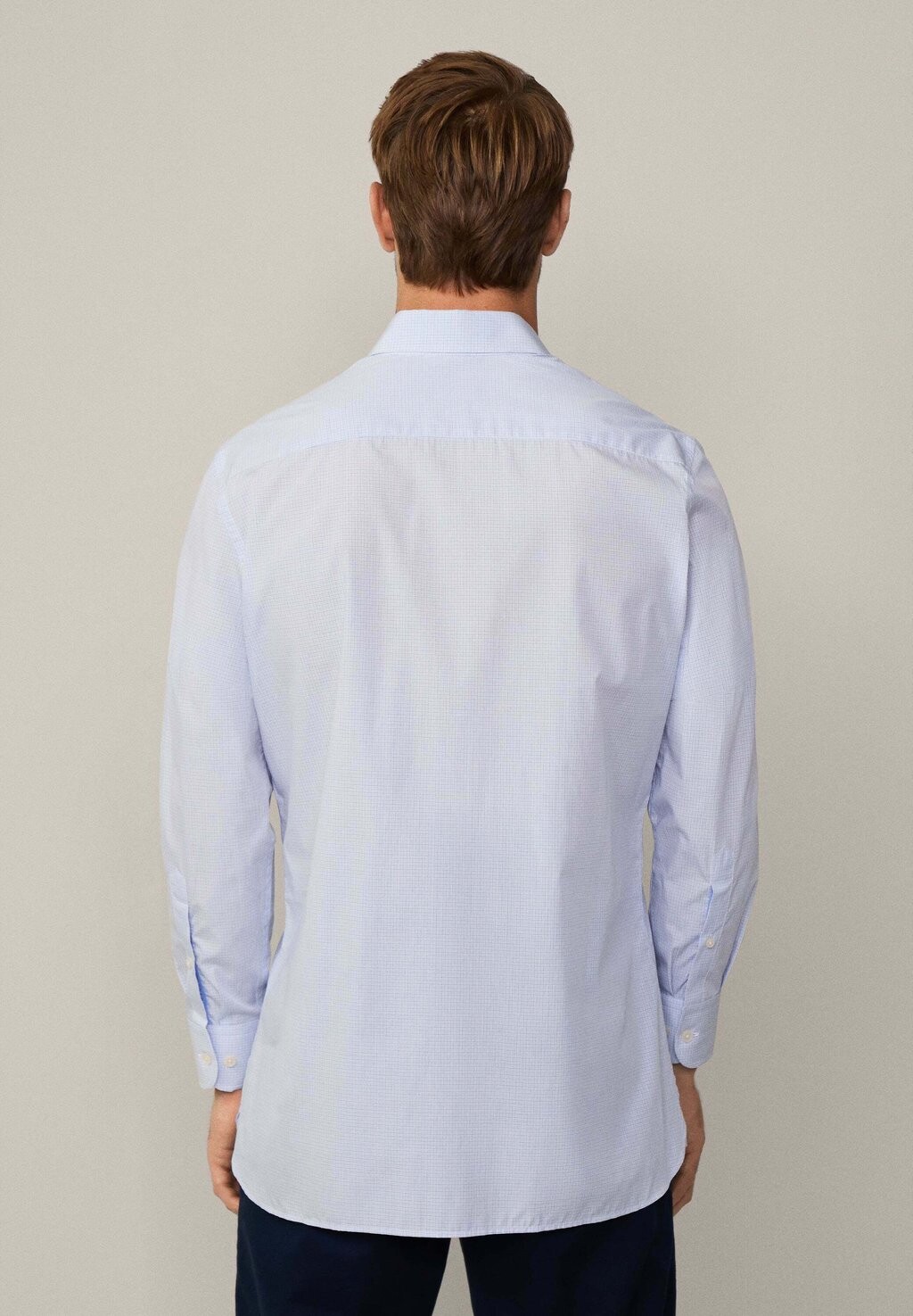 

Рубашка LUXE GRAPH CHECK Hackett London, синий