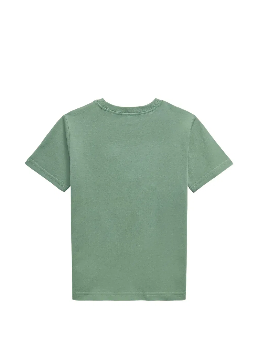 Футболка с вышивкой Polo Pony Polo Ralph Lauren Kids, зеленый — фото 2