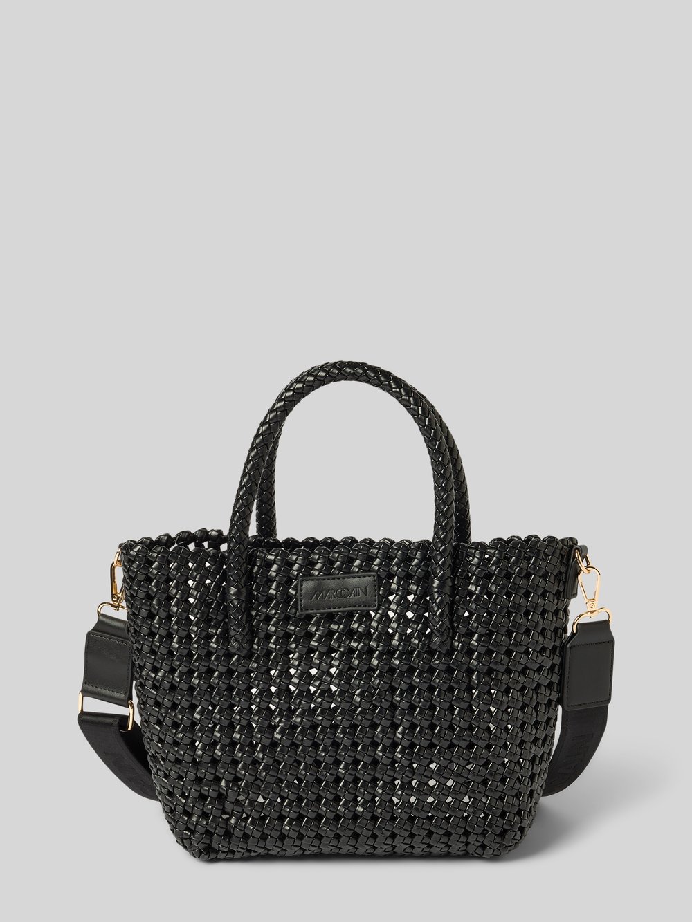 

Сумочка в плетеном стиле Marc Cain, черный