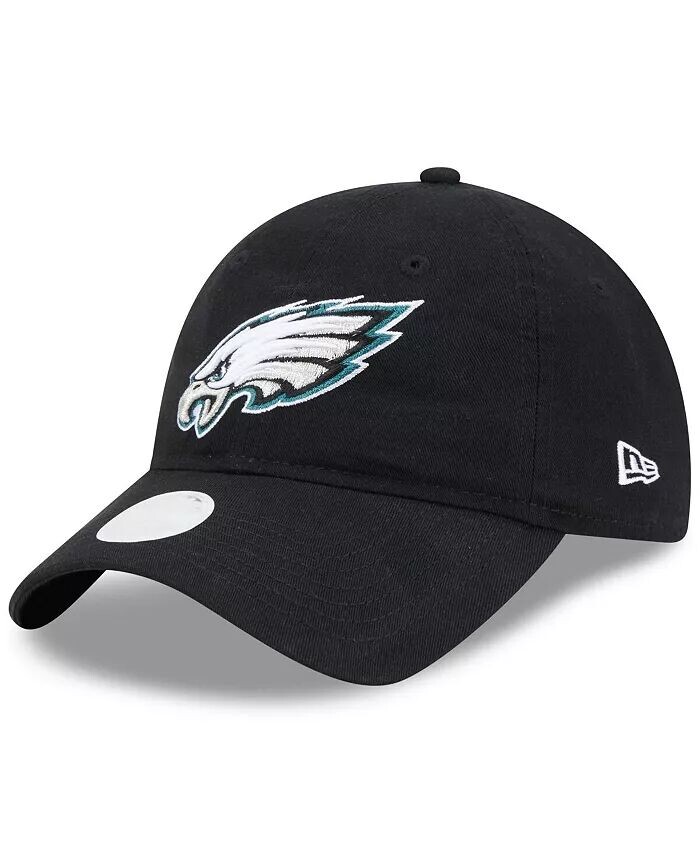 

Женская черная регулируемая кепка Philadelphia Eagles Main Core Classic 2.0 9TWENTY New Era, черный