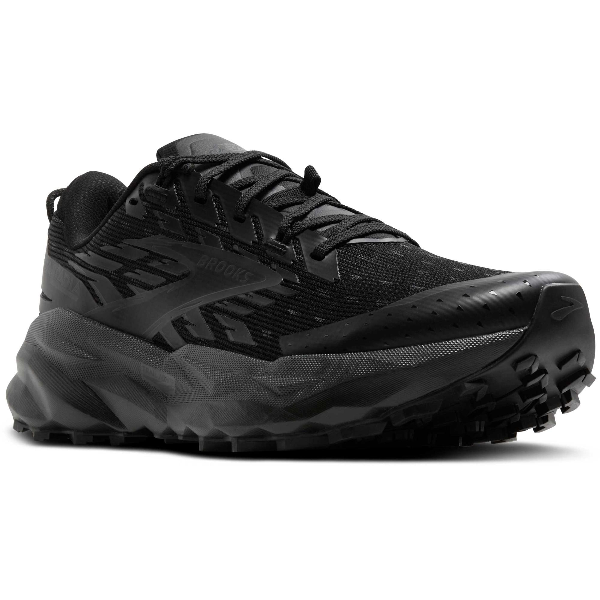 Мужские кроссовки для трейлраннинга Cascadia 19 Brooks, Black/Black/Ebony — фото 2
