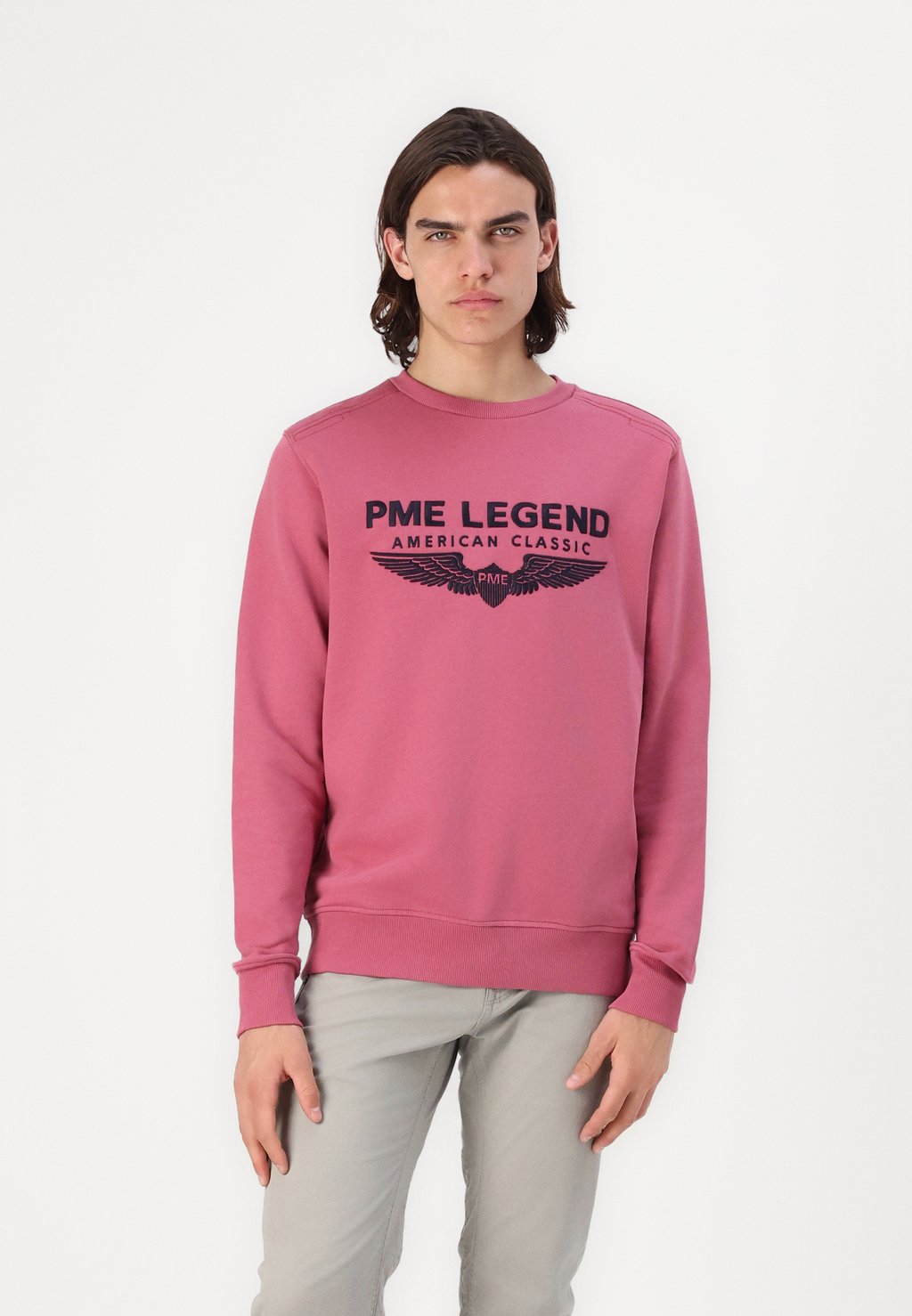 

Толстовка AMERICAN CLASSIC LOGO PME Legend, темно-красный